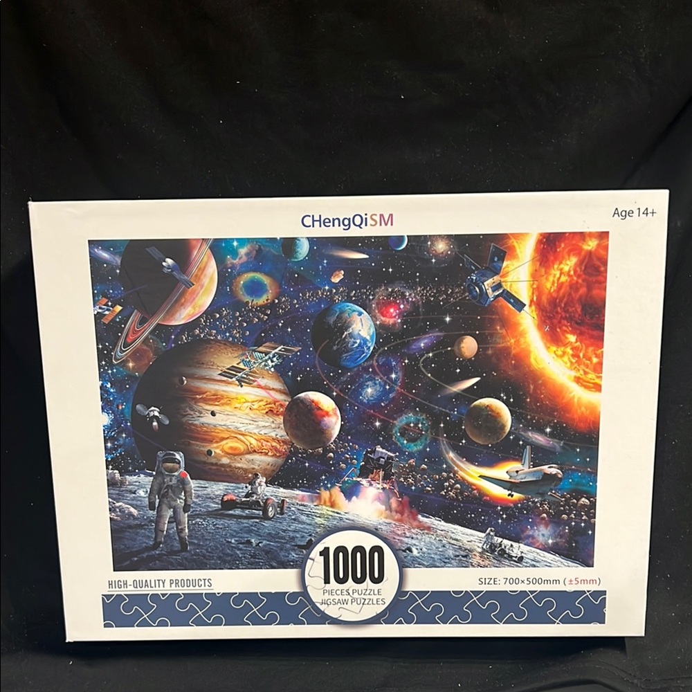 Space Adventure Solar System 1000 Piece jigsaw Puzzle SALE🔴3/$25!